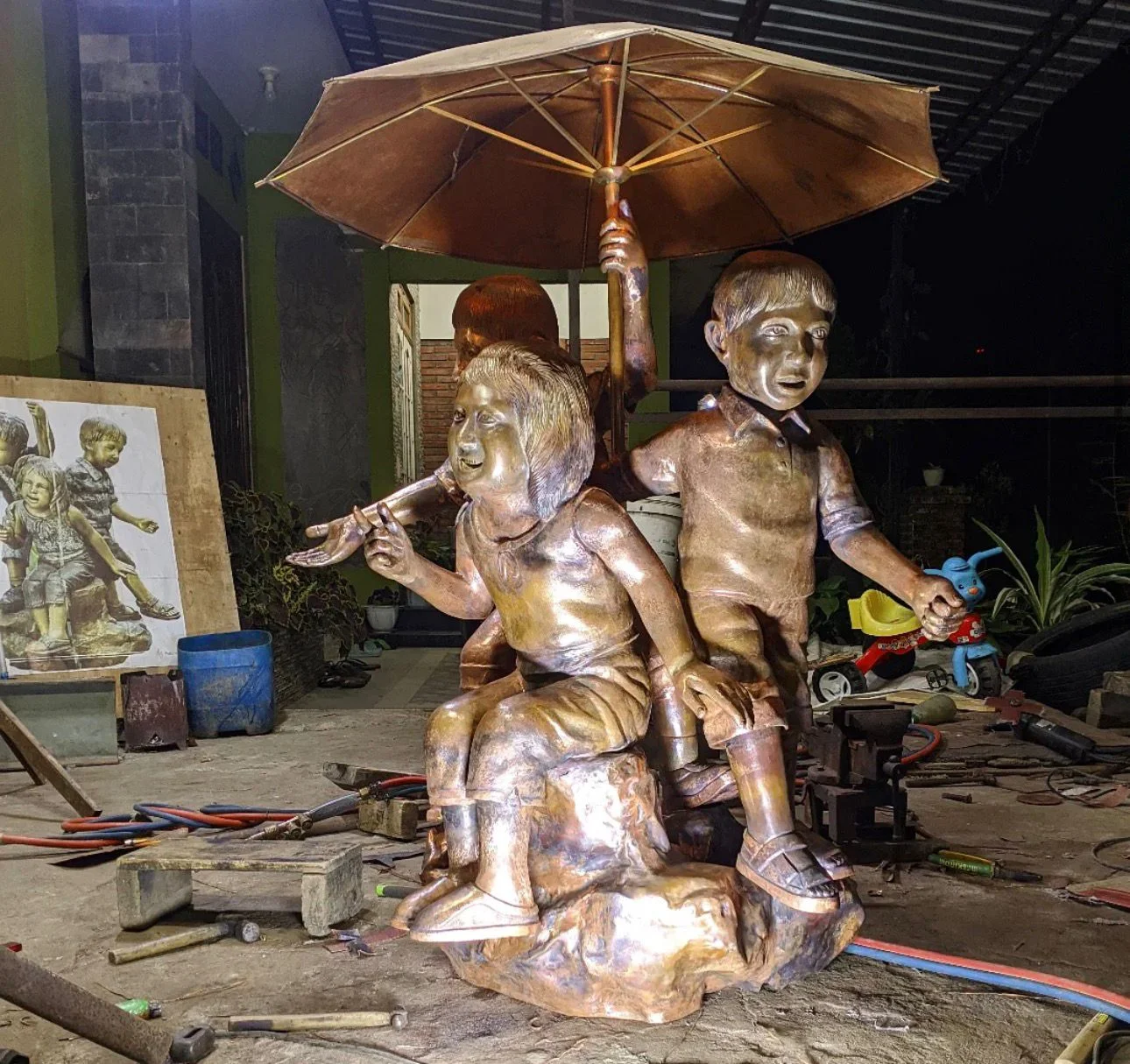 Copper statue category