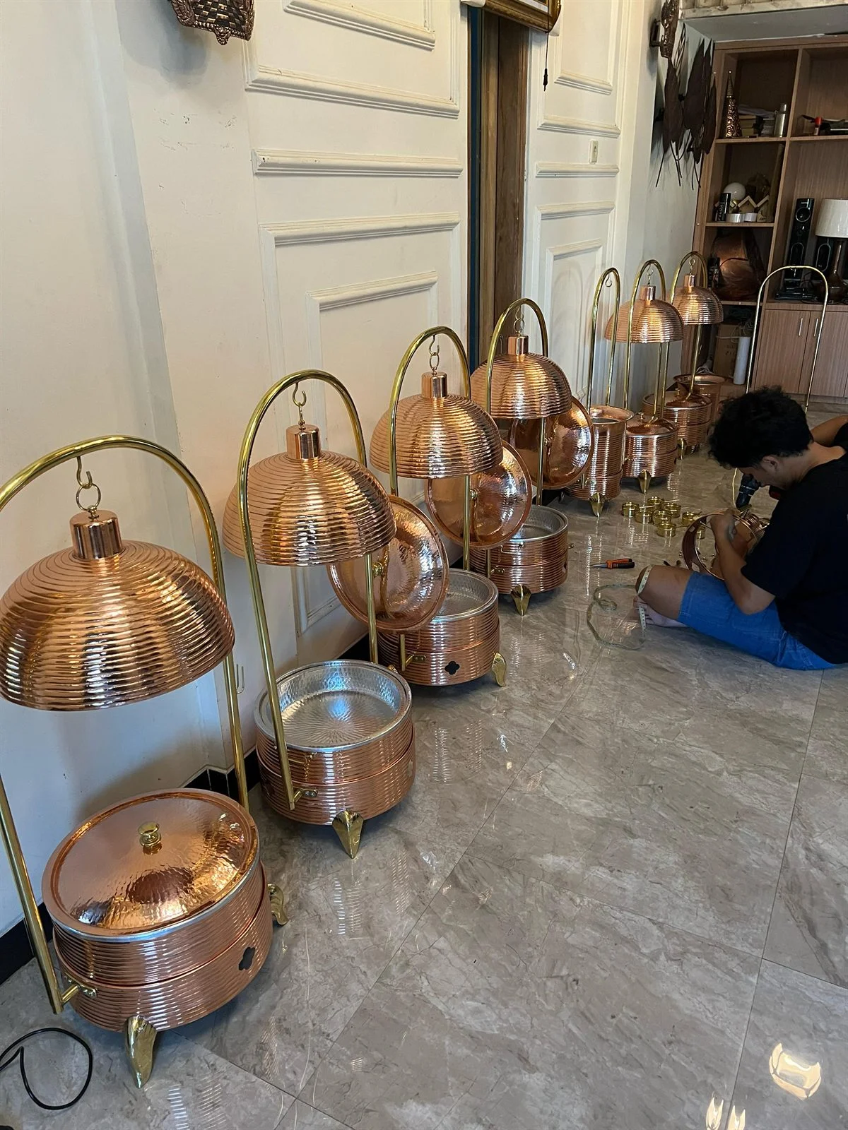 Copper service collection
